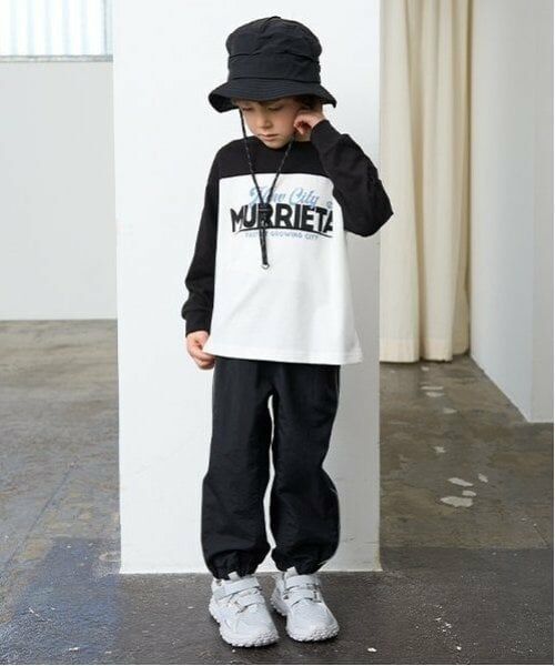 b・ROOM / ビールーム Tシャツ | 【カイテキ天竺】ビッグシルエットバイカラーロゴTシャツ | 詳細13