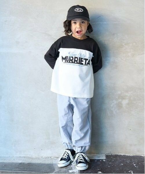 b・ROOM / ビールーム Tシャツ | 【カイテキ天竺】ビッグシルエットバイカラーロゴTシャツ | 詳細15