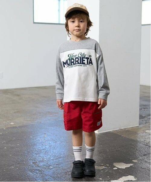 b・ROOM / ビールーム Tシャツ | 【カイテキ天竺】ビッグシルエットバイカラーロゴTシャツ | 詳細16