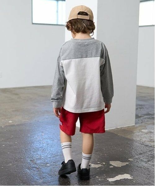 b・ROOM / ビールーム Tシャツ | 【カイテキ天竺】ビッグシルエットバイカラーロゴTシャツ | 詳細17