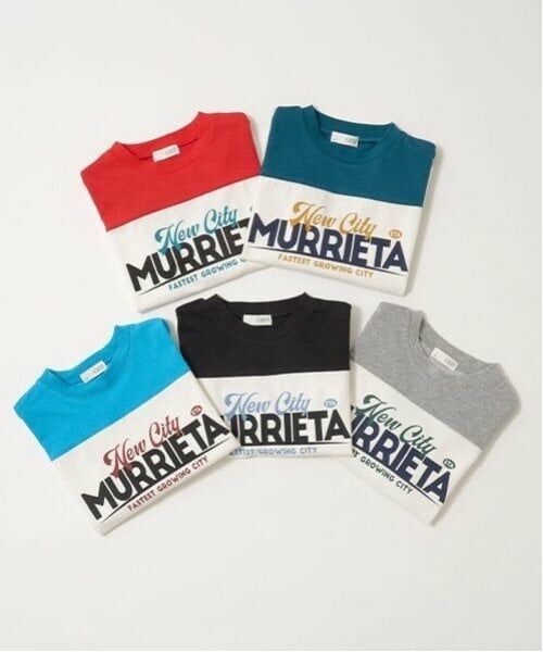 b・ROOM / ビールーム Tシャツ | 【カイテキ天竺】ビッグシルエットバイカラーロゴTシャツ | 詳細2