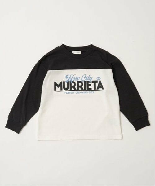 b・ROOM / ビールーム Tシャツ | 【カイテキ天竺】ビッグシルエットバイカラーロゴTシャツ | 詳細3