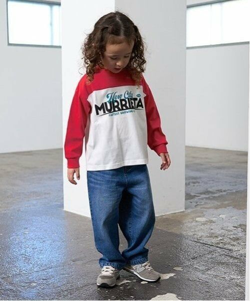 b・ROOM / ビールーム Tシャツ | 【カイテキ天竺】ビッグシルエットバイカラーロゴTシャツ | 詳細6