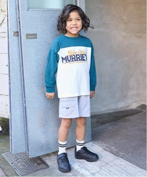 b・ROOM / ビールーム Tシャツ | 【カイテキ天竺】ビッグシルエットバイカラーロゴTシャツ | 詳細9