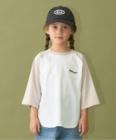 b・ROOM / ビールーム Tシャツ | 【カイテキ天竺】ビッグシルエット7分袖ラグランTシャツ