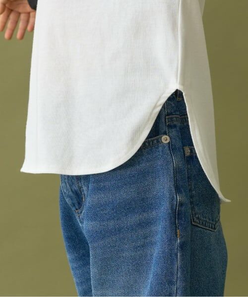 b・ROOM / ビールーム Tシャツ | 【カイテキ天竺】ビッグシルエット7分袖ラグランTシャツ | 詳細12