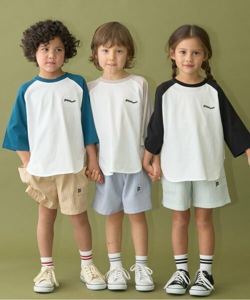 b・ROOM / ビールーム Tシャツ | 【カイテキ天竺】ビッグシルエット7分袖ラグランTシャツ | 詳細17