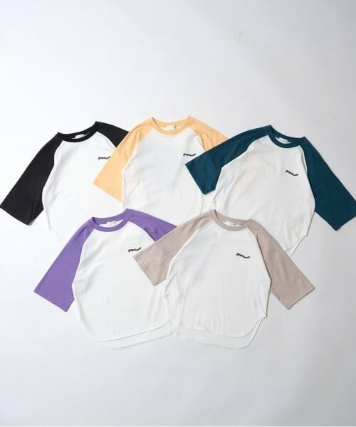 b・ROOM / ビールーム Tシャツ | 【カイテキ天竺】ビッグシルエット7分袖ラグランTシャツ | 詳細18