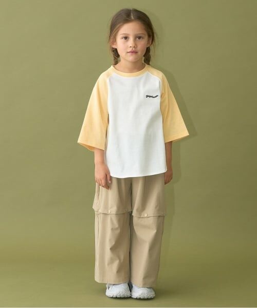 b・ROOM / ビールーム Tシャツ | 【カイテキ天竺】ビッグシルエット7分袖ラグランTシャツ | 詳細5