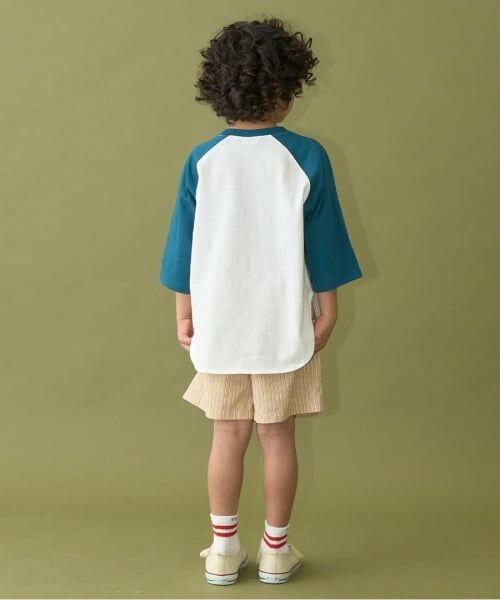 b・ROOM / ビールーム Tシャツ | 【カイテキ天竺】ビッグシルエット7分袖ラグランTシャツ | 詳細8