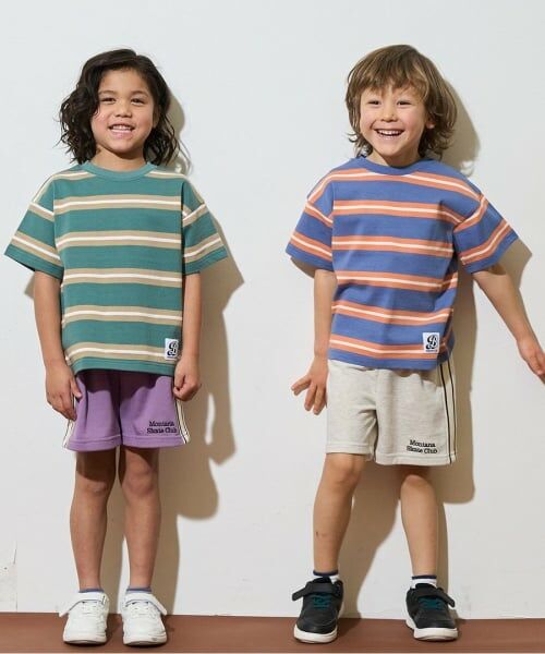 b・ROOM / ビールーム Tシャツ | ビッグシルエット先染めボーダーTシャツ | 詳細12