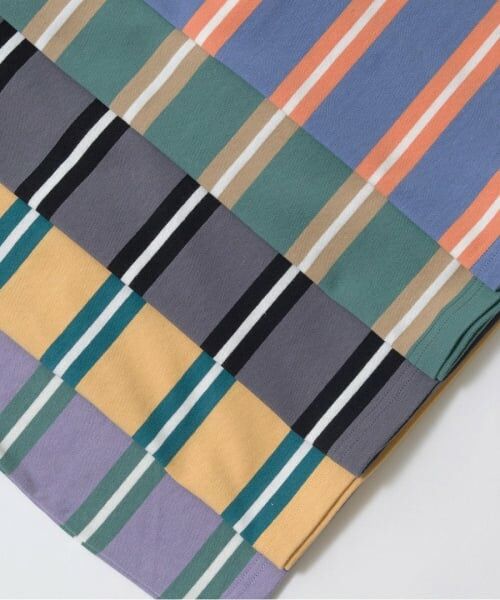 b・ROOM / ビールーム Tシャツ | ビッグシルエット先染めボーダーTシャツ | 詳細18