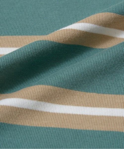 b・ROOM / ビールーム Tシャツ | ビッグシルエット先染めボーダーTシャツ | 詳細19