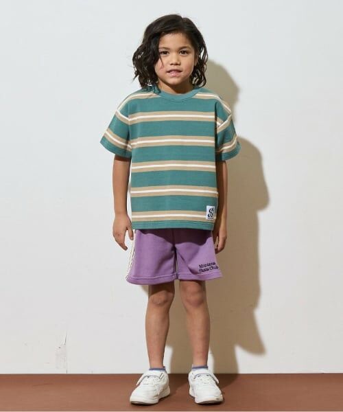 b・ROOM / ビールーム Tシャツ | ビッグシルエット先染めボーダーTシャツ | 詳細3