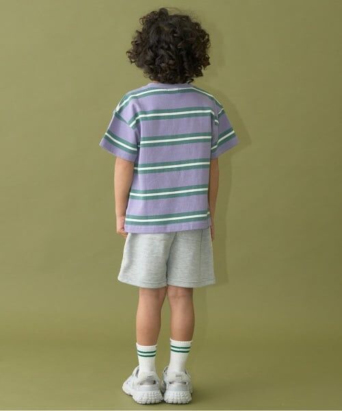 b・ROOM / ビールーム Tシャツ | ビッグシルエット先染めボーダーTシャツ | 詳細9