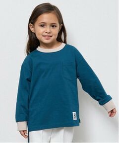 b・ROOM / ビールーム Tシャツ | 【カイテキ天竺】バイカラーポケットTシャツ