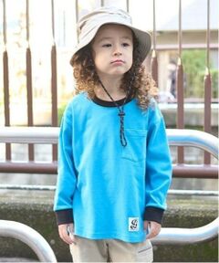 b・ROOM / ビールーム Tシャツ | 【カイテキ天竺】バイカラーポケットTシャツ