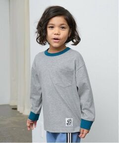 b・ROOM / ビールーム Tシャツ | 【カイテキ天竺】バイカラーポケットTシャツ