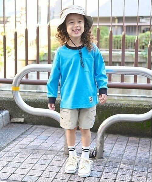 b・ROOM / ビールーム Tシャツ | 【カイテキ天竺】バイカラーポケットTシャツ | 詳細13