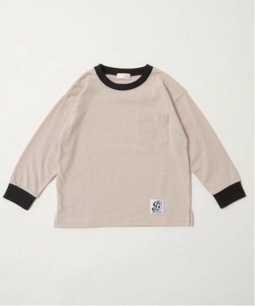 b・ROOM / ビールーム Tシャツ | 【カイテキ天竺】バイカラーポケットTシャツ | 詳細2