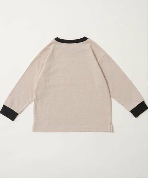 b・ROOM / ビールーム Tシャツ | 【カイテキ天竺】バイカラーポケットTシャツ | 詳細3