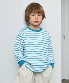 b・ROOM / ビールーム Tシャツ | 【カイテキ天竺】ボーダー長袖Tシャツ