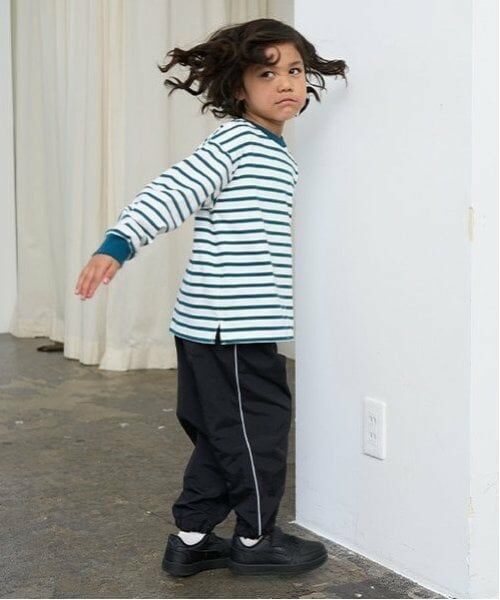 b・ROOM / ビールーム Tシャツ | 【カイテキ天竺】ボーダー長袖Tシャツ | 詳細10