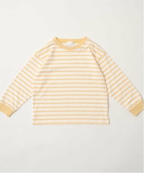 b・ROOM / ビールーム Tシャツ | 【カイテキ天竺】ボーダー長袖Tシャツ | 詳細2