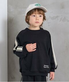 b・ROOM / ビールーム スウェット | ラインラグランスウェット