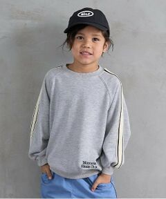 b・ROOM / ビールーム スウェット | ラインラグランスウェット