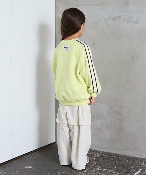 b・ROOM / ビールーム スウェット | ラインラグランスウェット | 詳細11