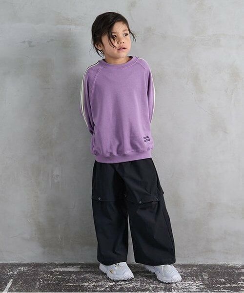 b・ROOM / ビールーム スウェット | ラインラグランスウェット | 詳細14