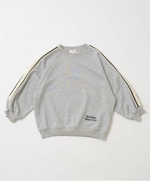 b・ROOM / ビールーム スウェット | ラインラグランスウェット | 詳細2