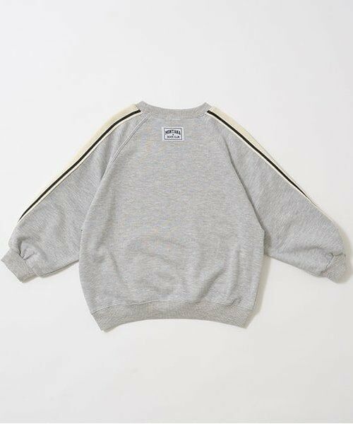 b・ROOM / ビールーム スウェット | ラインラグランスウェット | 詳細3