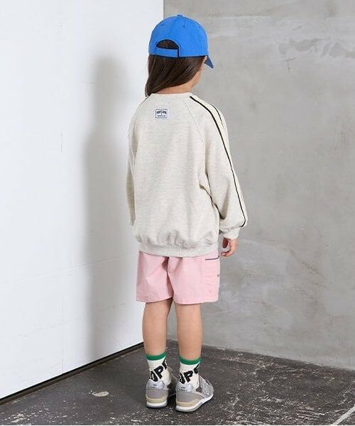 b・ROOM / ビールーム スウェット | ラインラグランスウェット | 詳細9