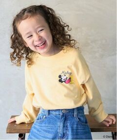 b・ROOM / ビールーム Tシャツ | 【Disney】【カイテキ天竺】ミッキーマウス/ピクニックTシャツ