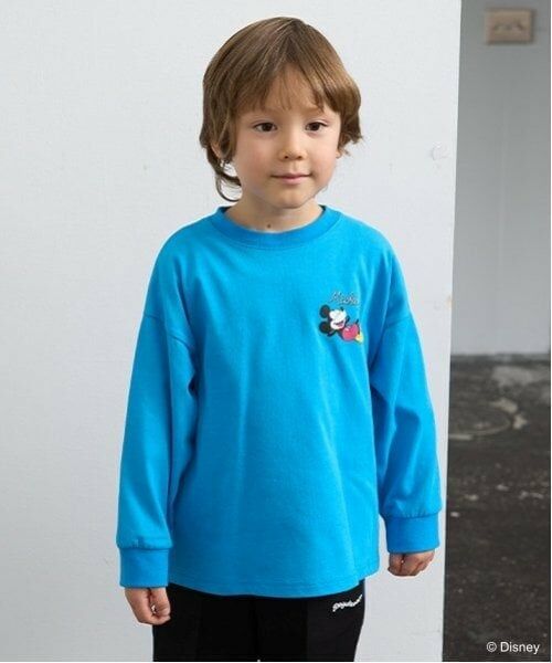 b・ROOM / ビールーム Tシャツ | 【Disney】【カイテキ天竺】ミッキーマウス/ピクニックTシャツ | 詳細10