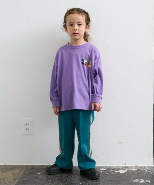 b・ROOM / ビールーム Tシャツ | 【Disney】【カイテキ天竺】ミッキーマウス/ピクニックTシャツ | 詳細12