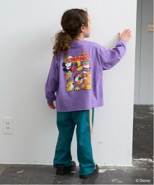 b・ROOM / ビールーム Tシャツ | 【Disney】【カイテキ天竺】ミッキーマウス/ピクニックTシャツ | 詳細13