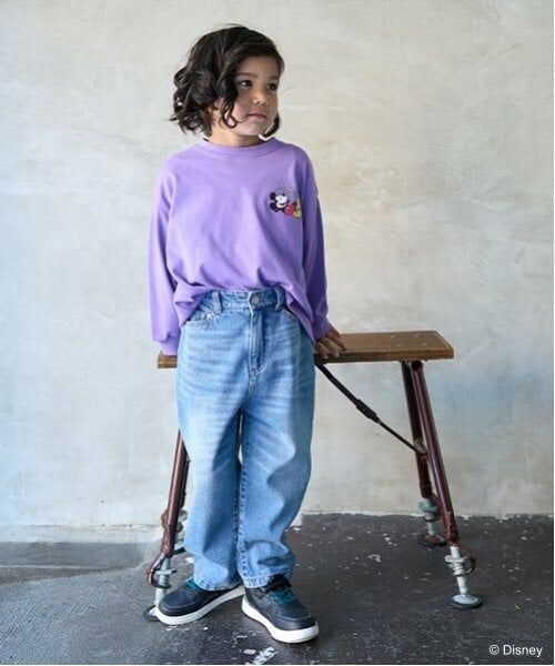 b・ROOM / ビールーム Tシャツ | 【Disney】【カイテキ天竺】ミッキーマウス/ピクニックTシャツ | 詳細14