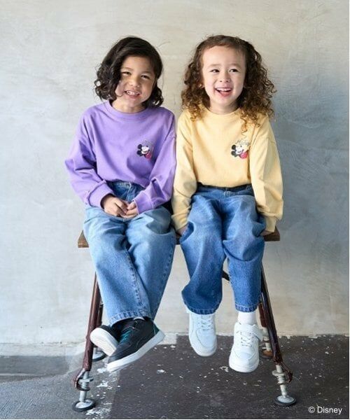 b・ROOM / ビールーム Tシャツ | 【Disney】【カイテキ天竺】ミッキーマウス/ピクニックTシャツ | 詳細15