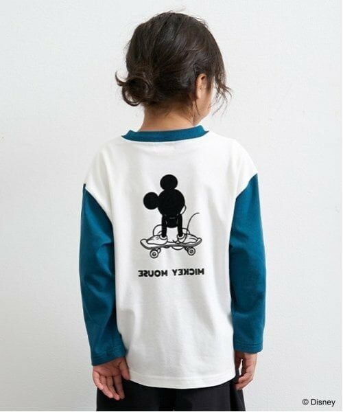 b・ROOM / ビールーム Tシャツ | 【Disney】【カイテキ天竺】ミッキーマウス/スケボーTシャツ | 詳細10