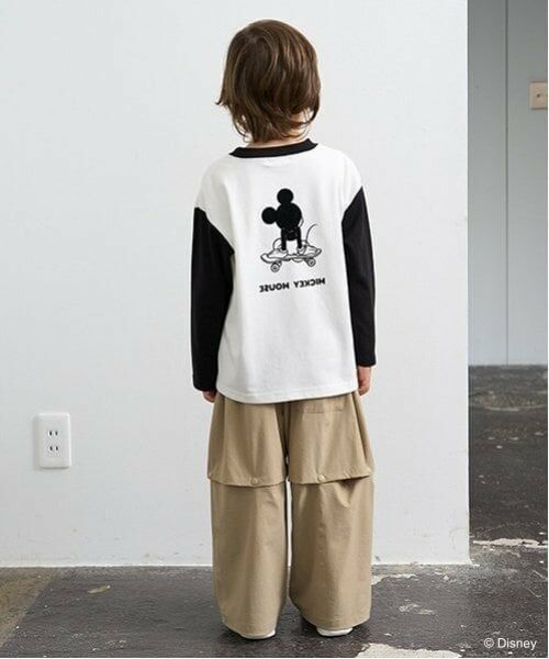 b・ROOM / ビールーム Tシャツ | 【Disney】【カイテキ天竺】ミッキーマウス/スケボーTシャツ | 詳細12