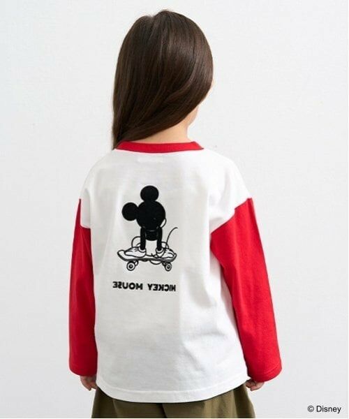 b・ROOM / ビールーム Tシャツ | 【Disney】【カイテキ天竺】ミッキーマウス/スケボーTシャツ | 詳細8