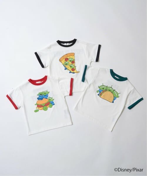 b・ROOM / ビールーム Tシャツ | 【PIXAR】【カイテキ天竺】エイリアン/フードアソートTシャツ | 詳細15