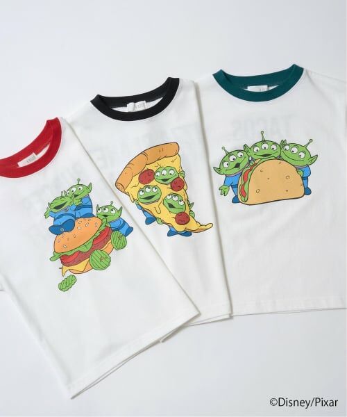b・ROOM / ビールーム Tシャツ | 【PIXAR】【カイテキ天竺】エイリアン/フードアソートTシャツ | 詳細19