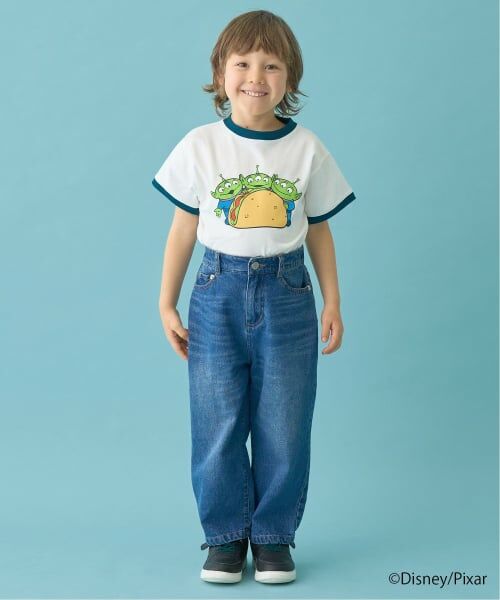 b・ROOM / ビールーム Tシャツ | 【PIXAR】【カイテキ天竺】エイリアン/フードアソートTシャツ | 詳細5