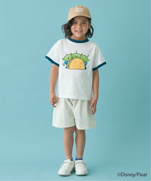 b・ROOM / ビールーム Tシャツ | 【PIXAR】【カイテキ天竺】エイリアン/フードアソートTシャツ | 詳細7