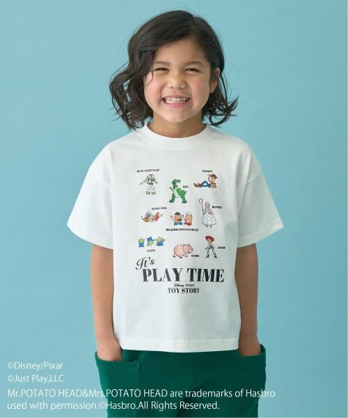 b・ROOM / ビールーム Tシャツ | 【PIXAR】【カイテキ天竺】トイストーリー/Tシャツ（オフホワイト）