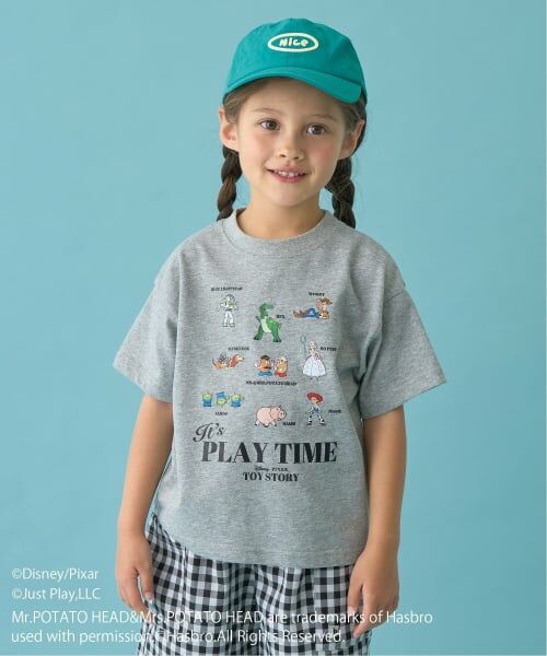 b・ROOM / ビールーム Tシャツ | 【PIXAR】【カイテキ天竺】トイストーリー/Tシャツ（トップグレー）